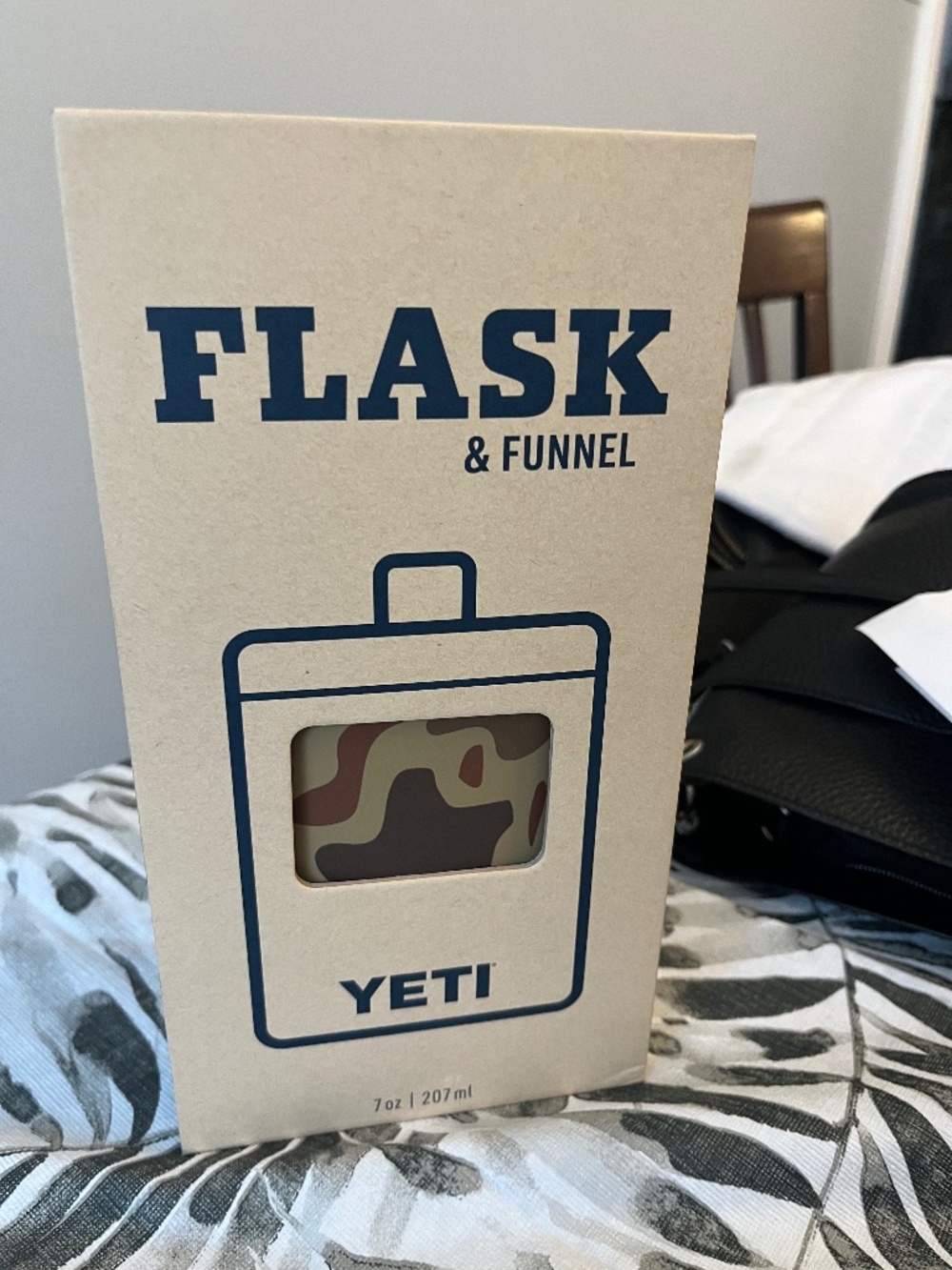 Flask and funnel